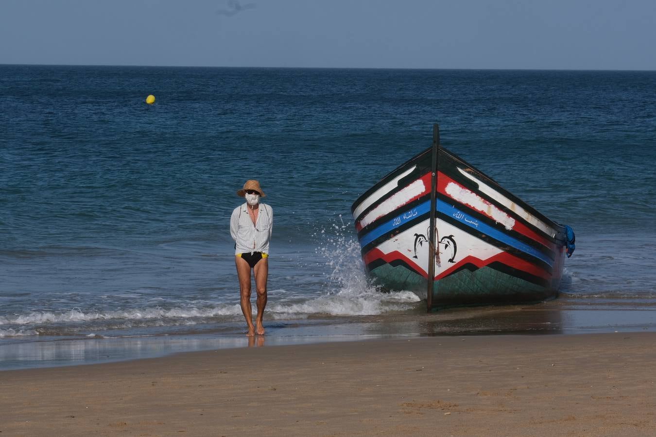 Llegan cuatro pateras a la costa de Cádiz