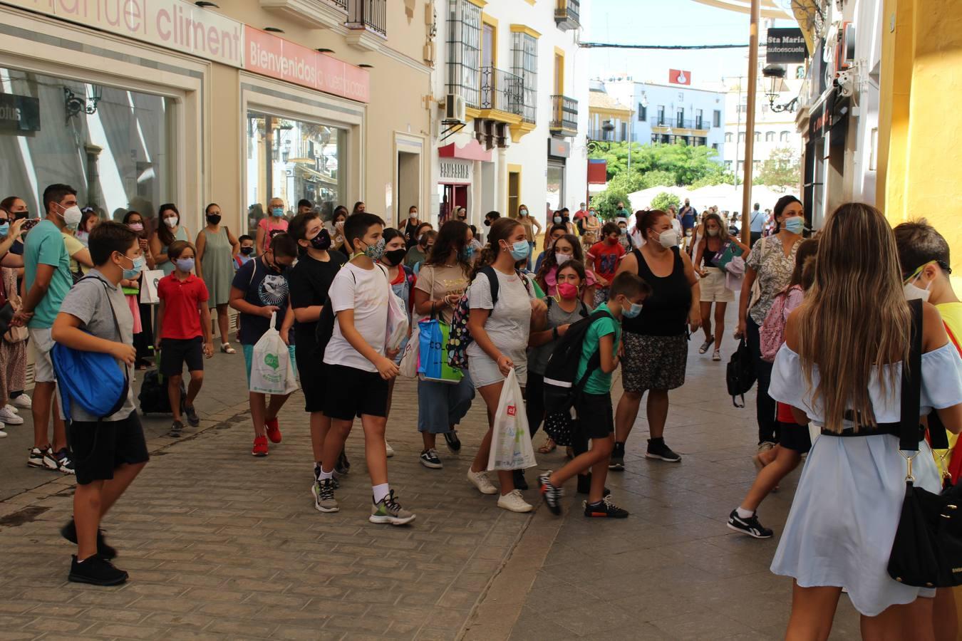 Una tranquila vuelta al cole en la provincia de Sevilla