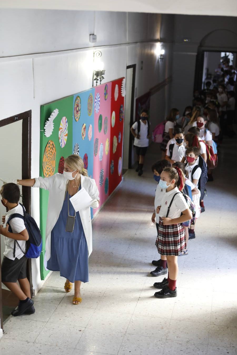 En imágenes, así ha sido la vuelta al colegio en Córdoba (I)