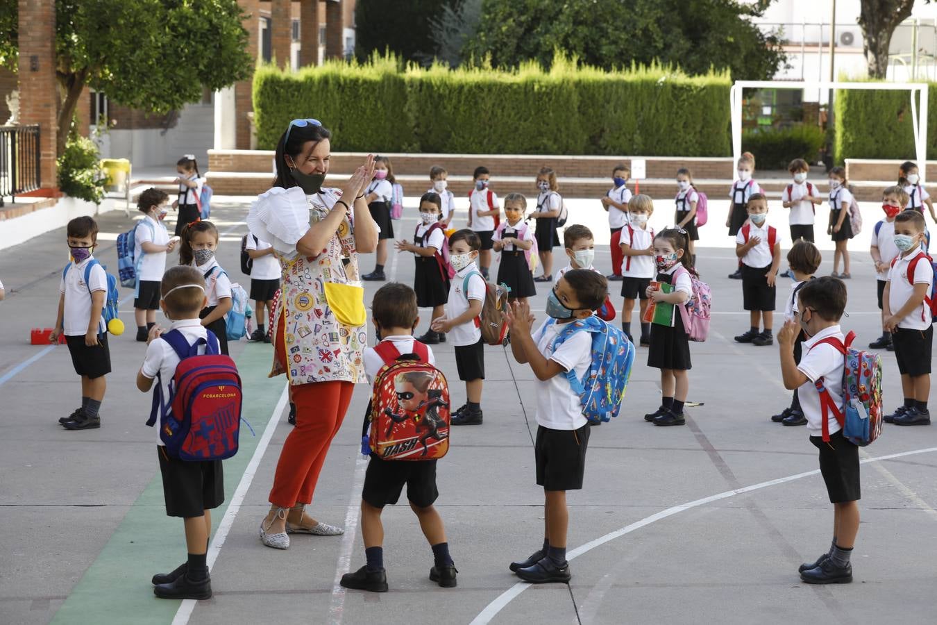 En imágenes, así ha sido la vuelta al colegio en Córdoba (II)