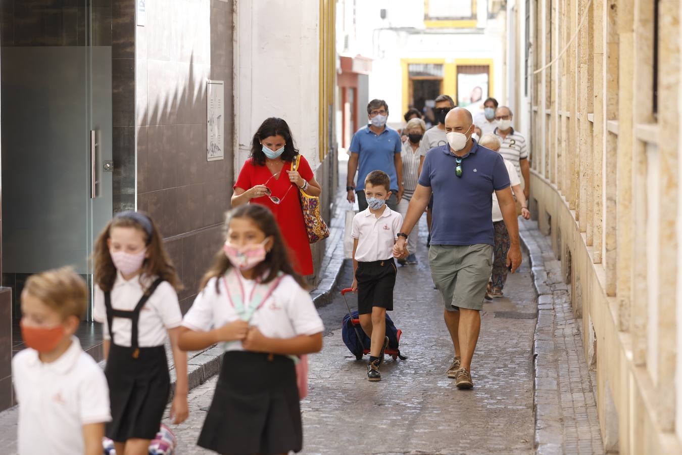 En imágenes, así ha sido la vuelta al colegio en Córdoba (II)