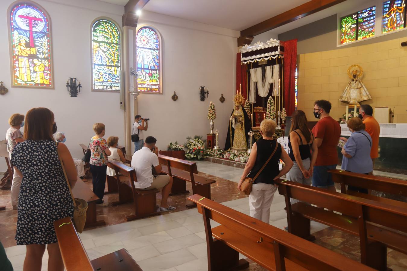 La Soledad de Córdoba en su primer día en Guadalupe, en imágenes