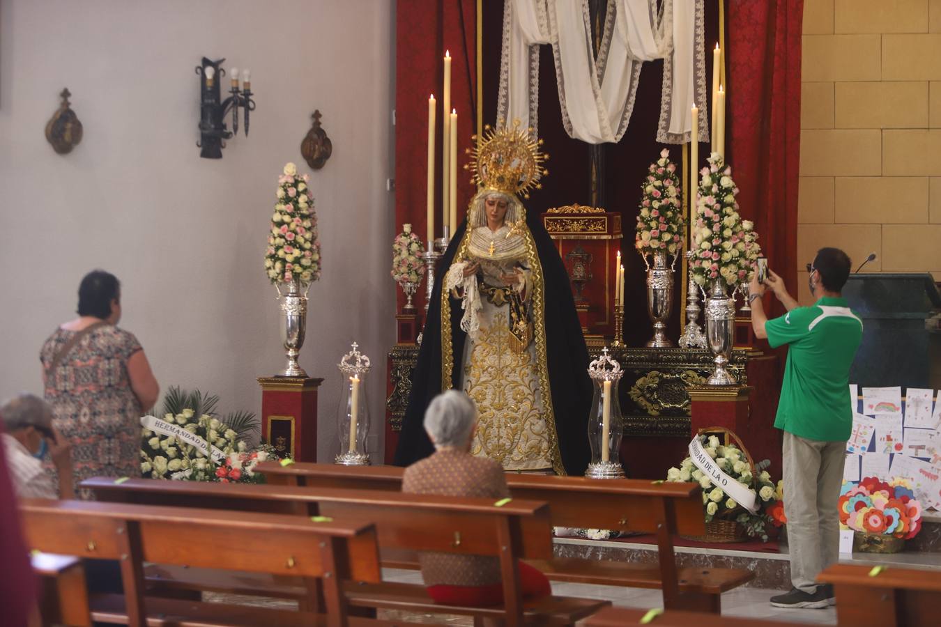 La Soledad de Córdoba en su primer día en Guadalupe, en imágenes