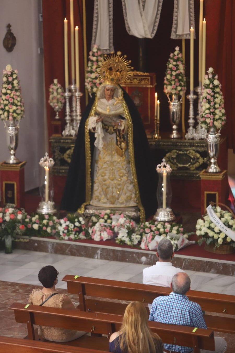 La Soledad de Córdoba en su primer día en Guadalupe, en imágenes