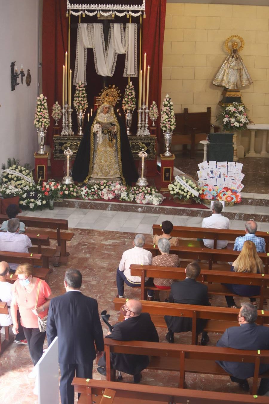 La Soledad de Córdoba en su primer día en Guadalupe, en imágenes