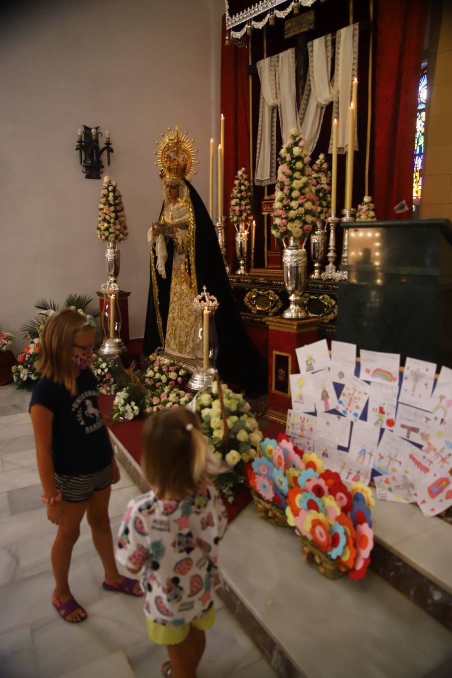 La Soledad de Córdoba en su primer día en Guadalupe, en imágenes