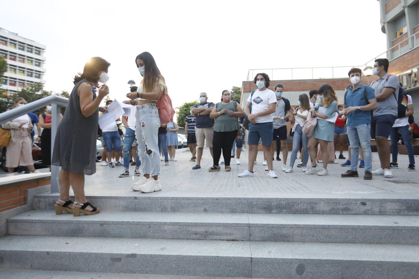 La Selectividad de septiembre en Córdoba, en imágenes