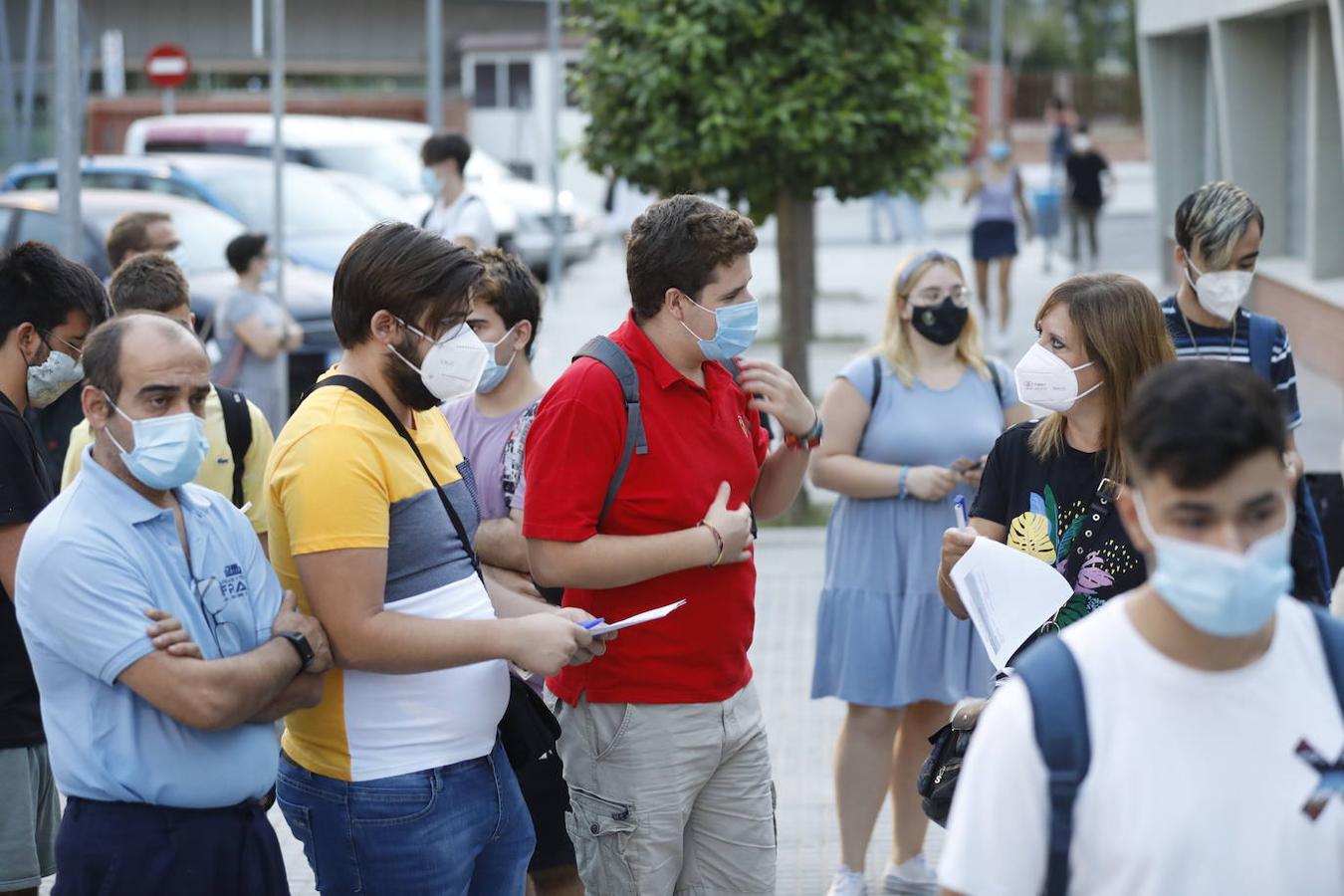 La Selectividad de septiembre en Córdoba, en imágenes