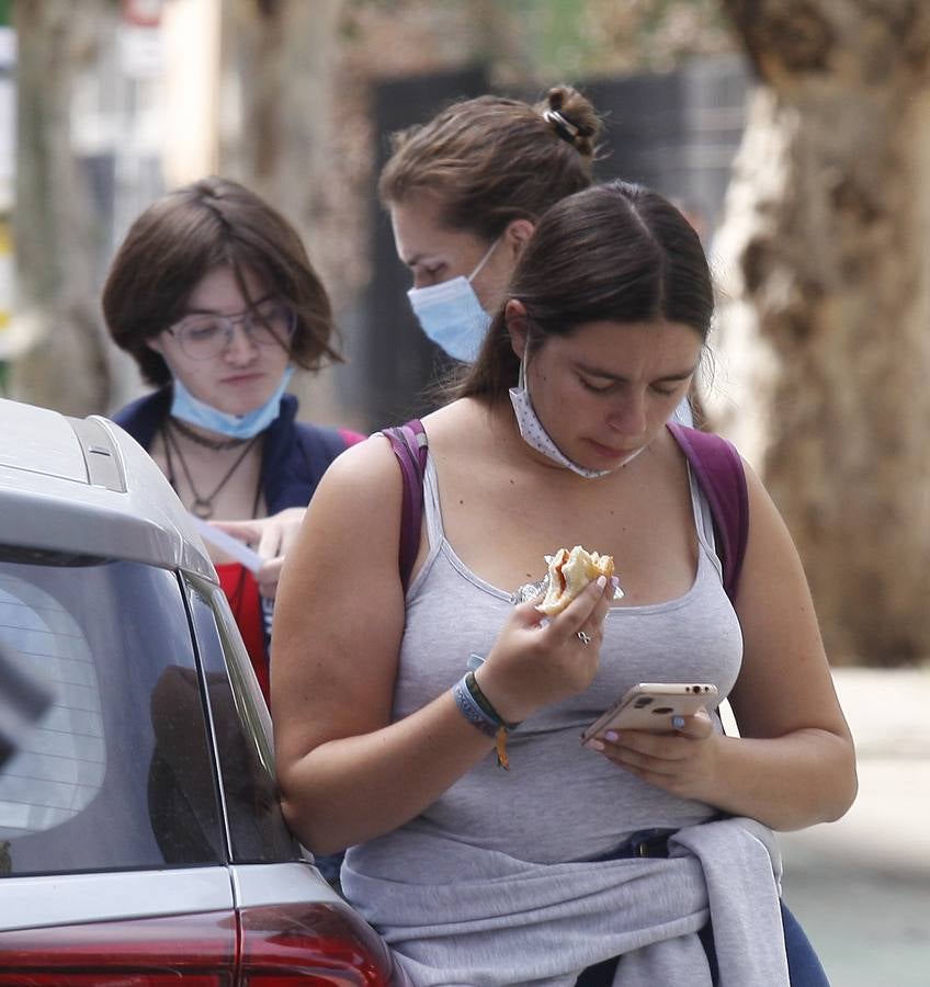 Así se han desarrollado los exámenes de Selectividad en Sevilla