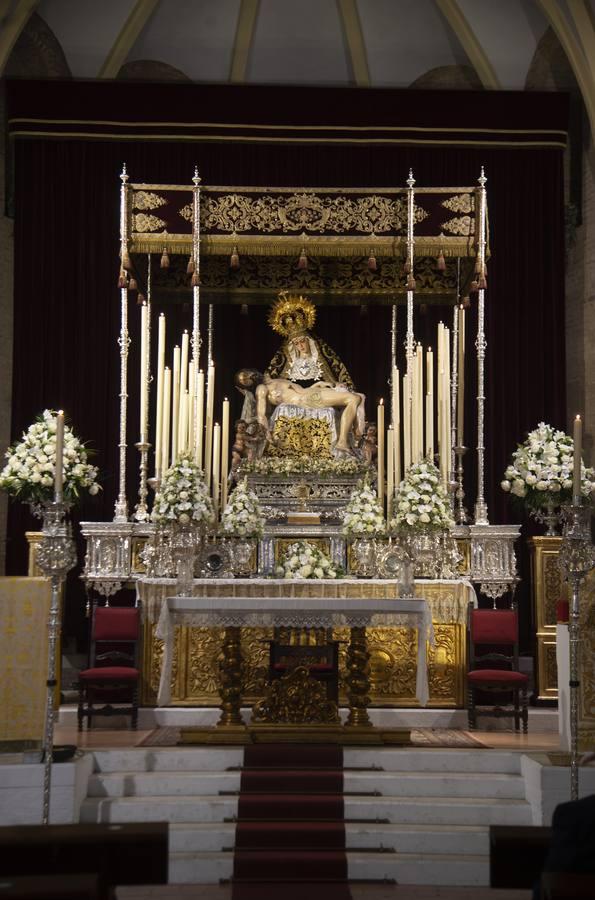 Los Servitas, en el día de los Dolores la Virgen