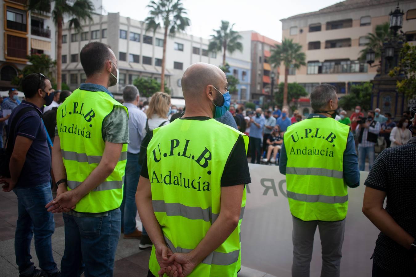 Manifestación contra el narcotráfico en el campo de Gibraltar