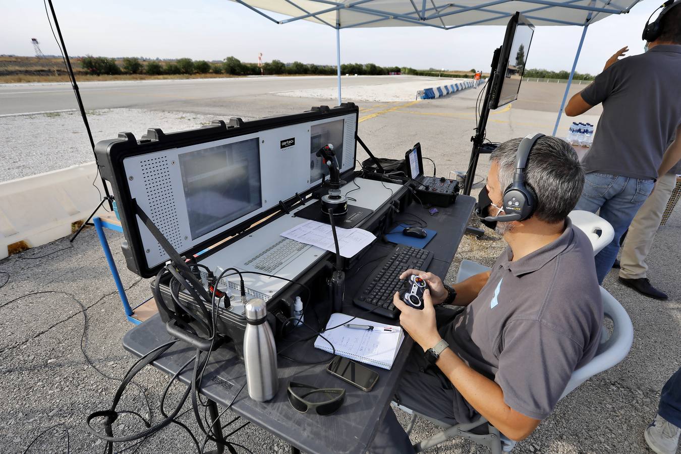 Fotogalería: Los drones de Aertec, en pleno vuelo