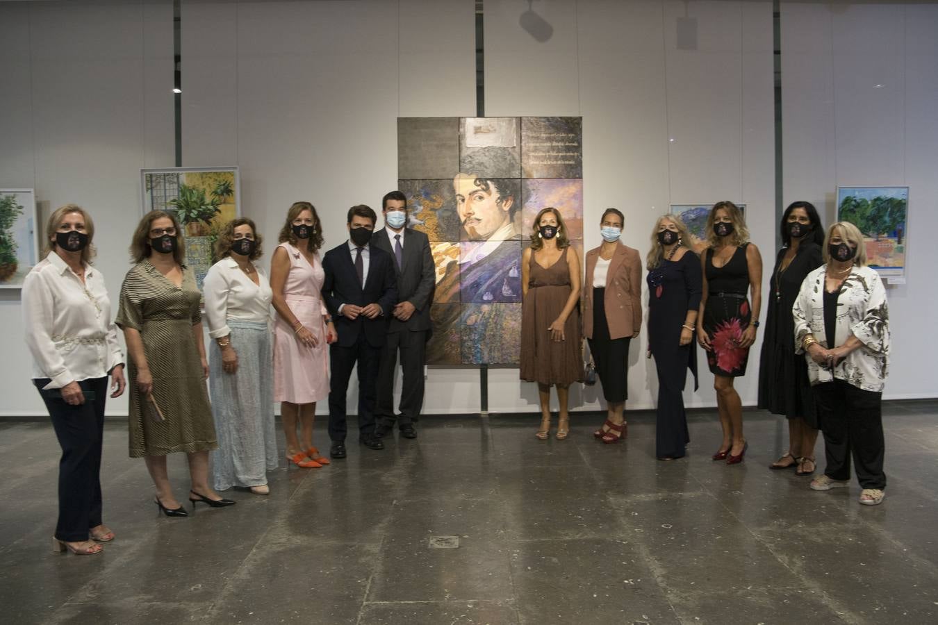 Una muestra pictórica rinde homenaje a Gustavo Adolfo y Valeriano Bécquer en el Antiquarium