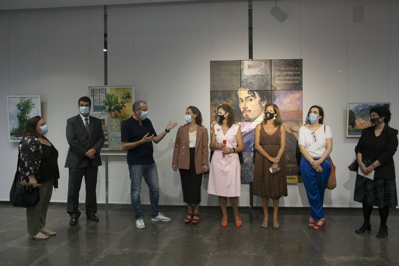 Una muestra pictórica rinde homenaje a Gustavo Adolfo y Valeriano Bécquer en el Antiquarium