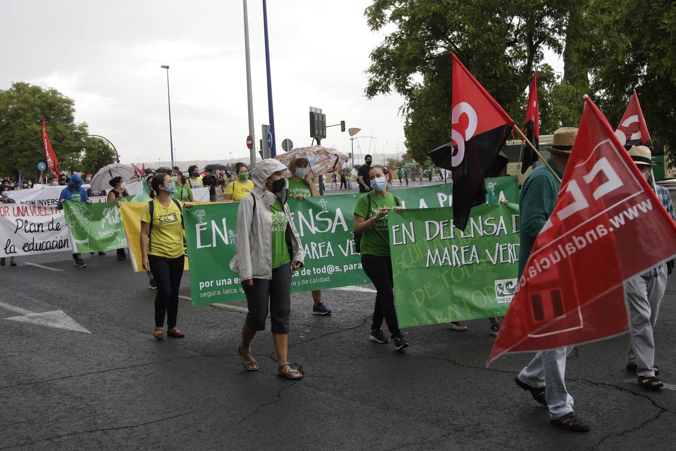 Escaso seguimiento de la huelga  educacativa en Sevilla