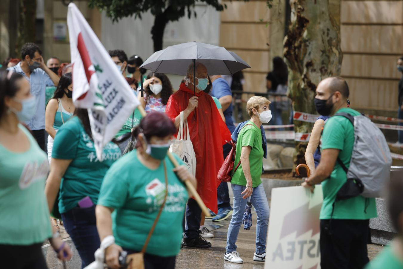 La protesta de Educación en Córdoba, en imágenes