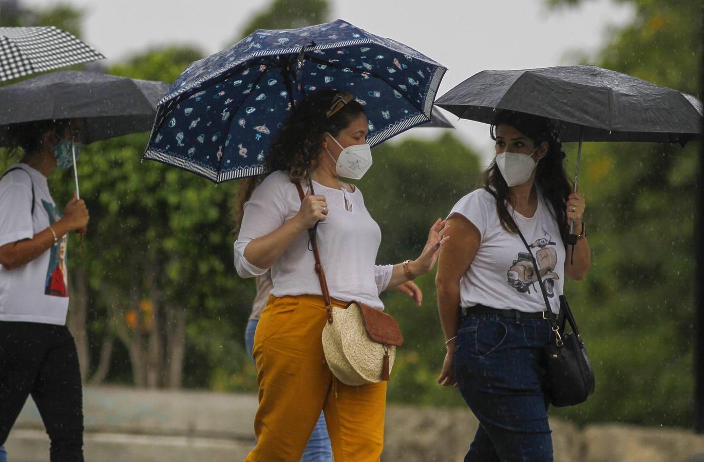 Sevilla, en alerta amarilla a causa de la lluvia