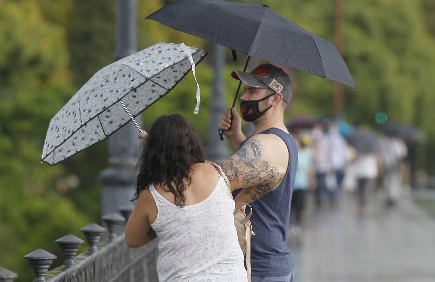 Sevilla, en alerta amarilla a causa de la lluvia