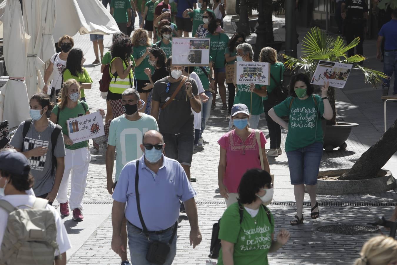 Jornada de huelga en la educación pública