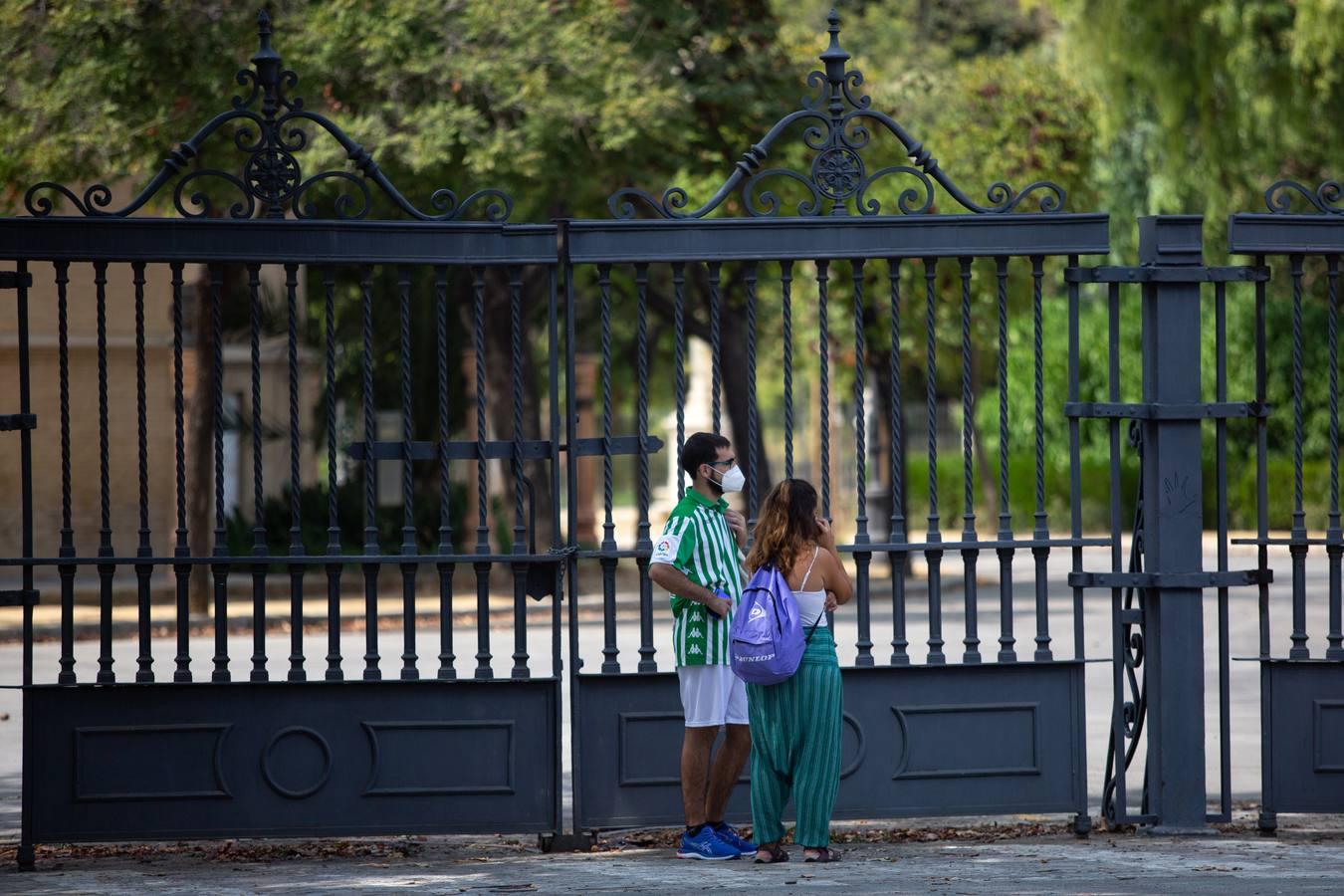 Los parques de Sevilla, cerrados desde el viernes