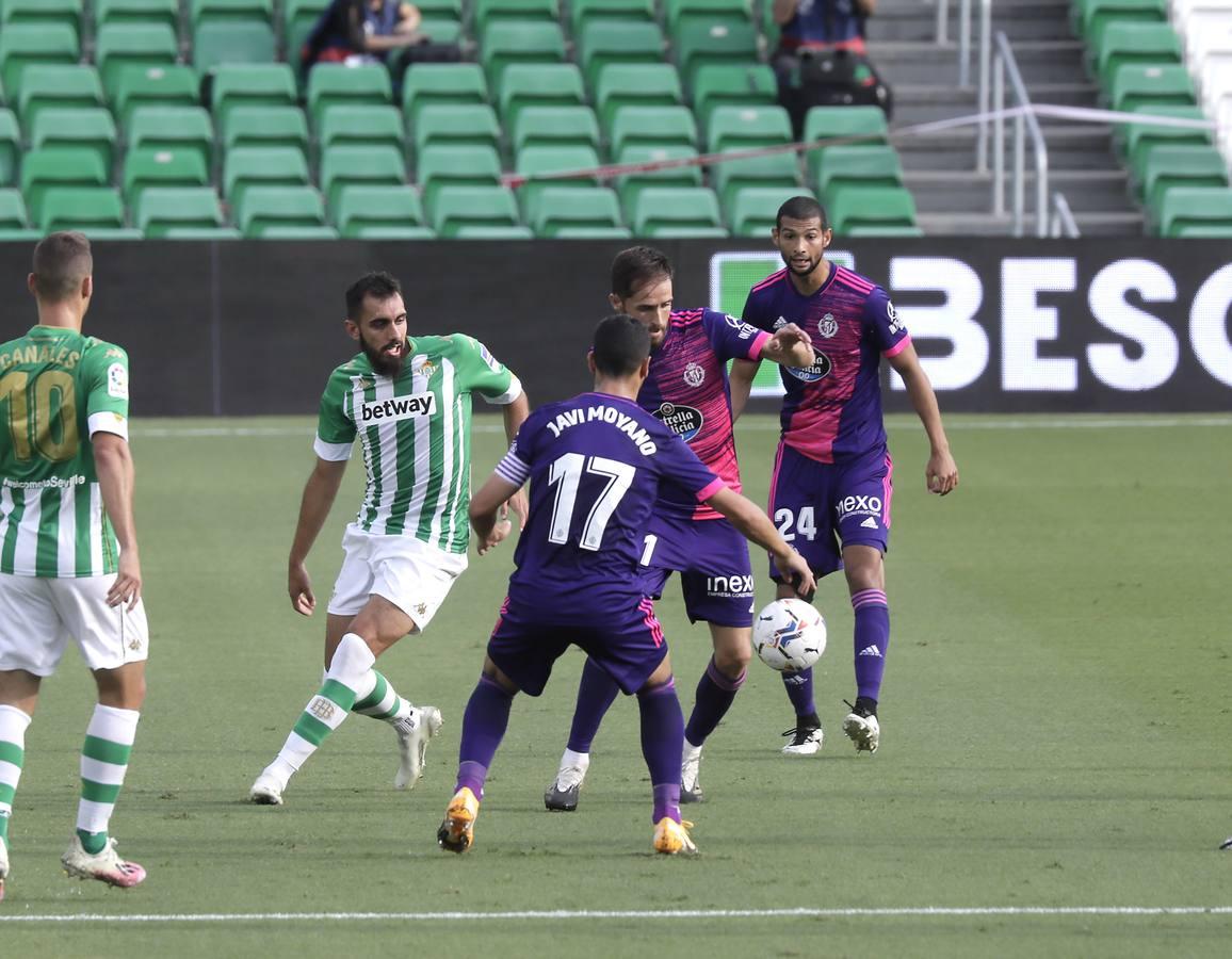 El partido Betis-Valladolid, en imágenes