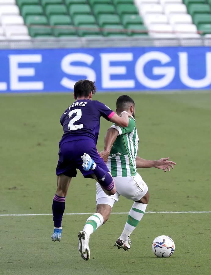 El partido Betis-Valladolid, en imágenes