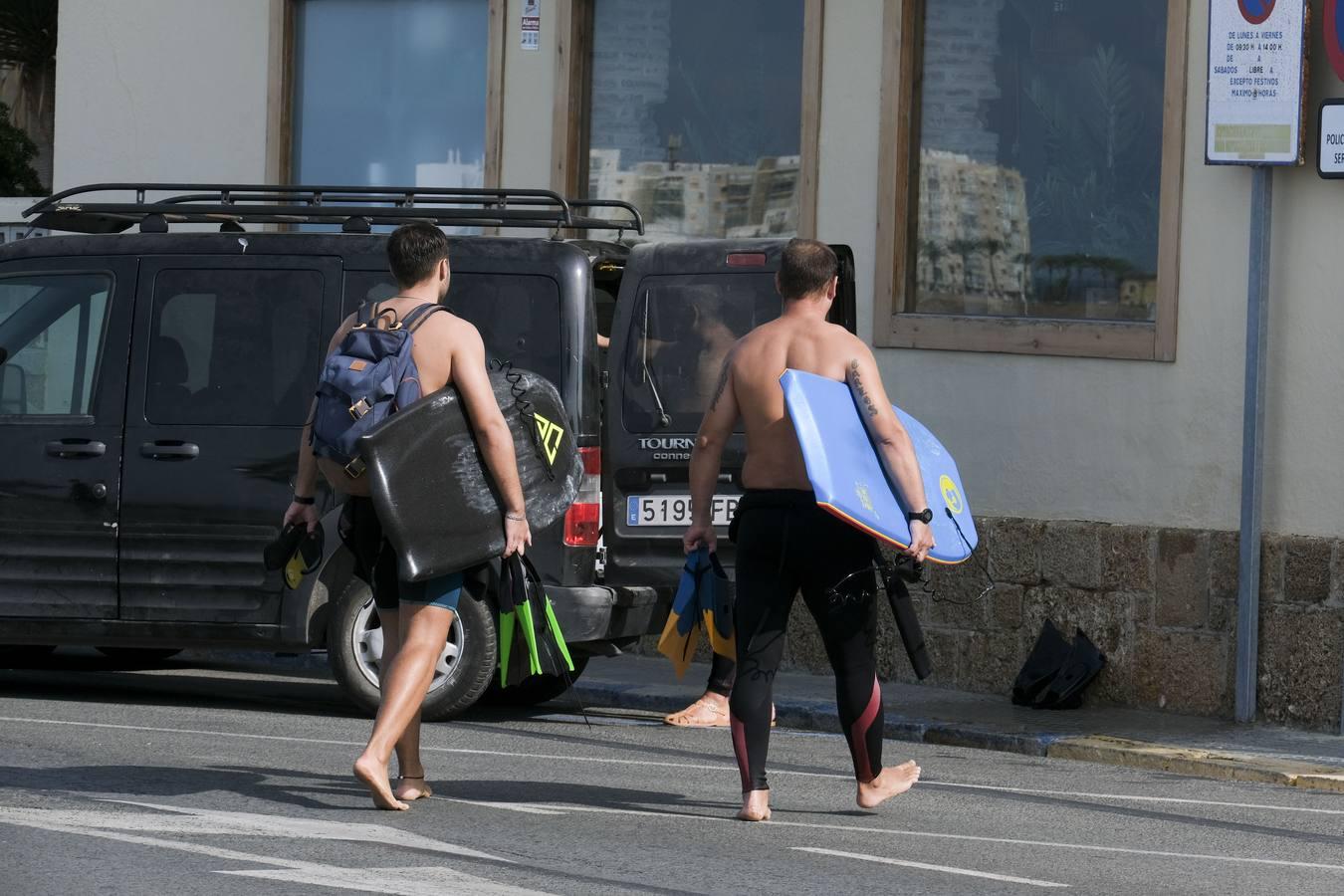 Último domingo con y sin playas