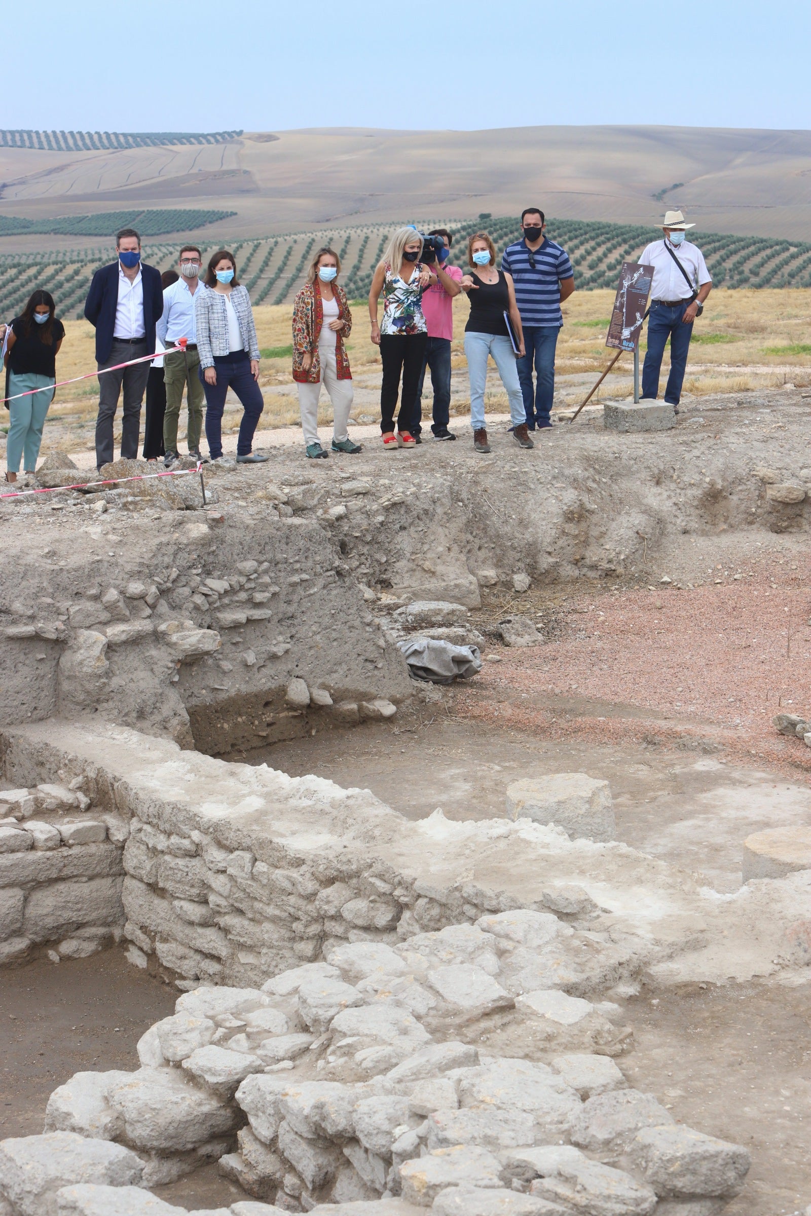 Los nuevos hallazgos en el yacimiento de Ategua en Córdoba, en imágenes