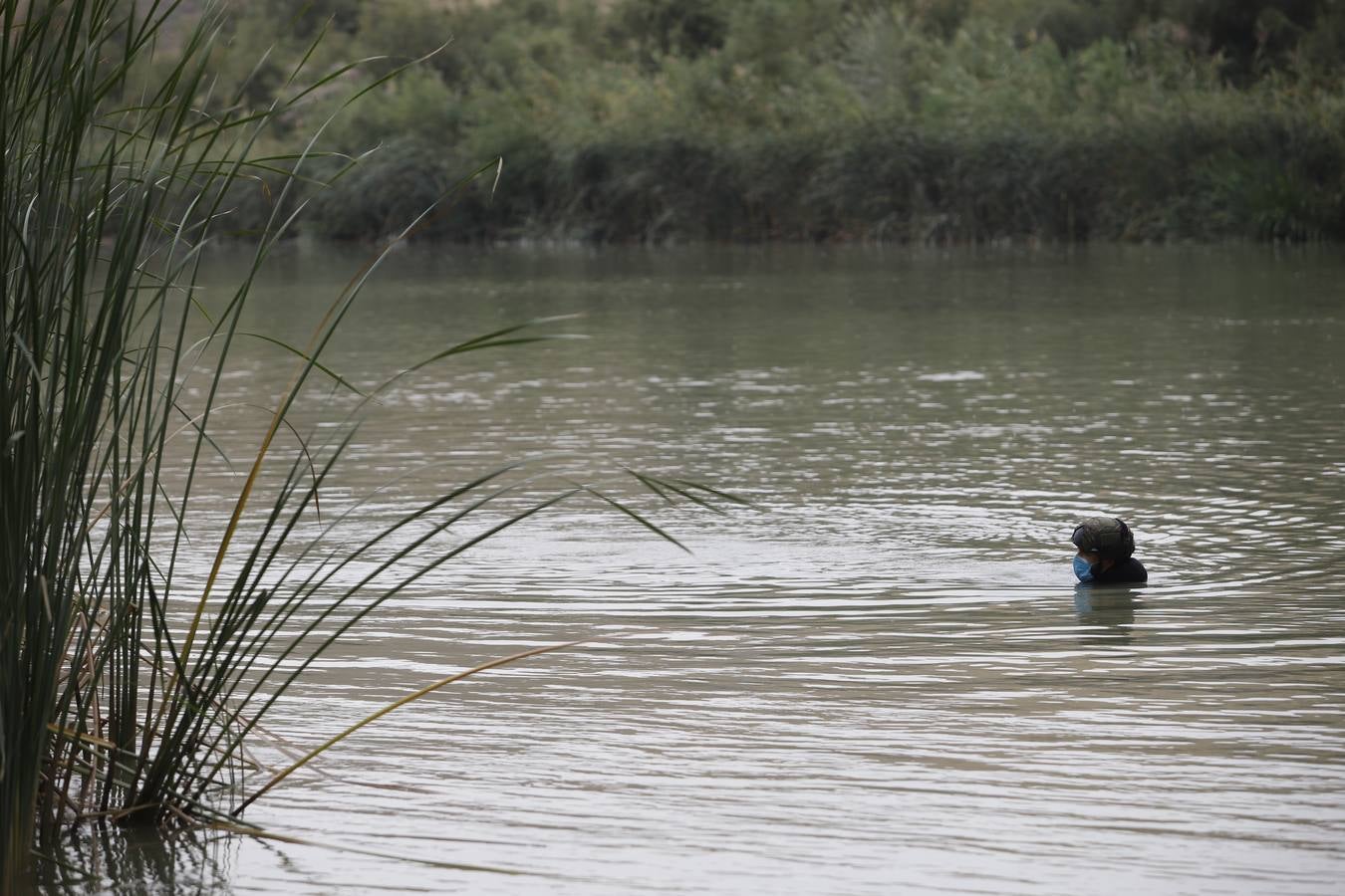 La búsqueda de José Morilla en el Guadalquivir, en imágenes