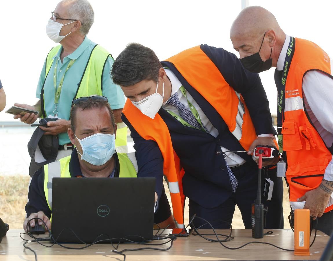 Drones para ahuyentar a la fauna en el aeropuerto de Sevilla