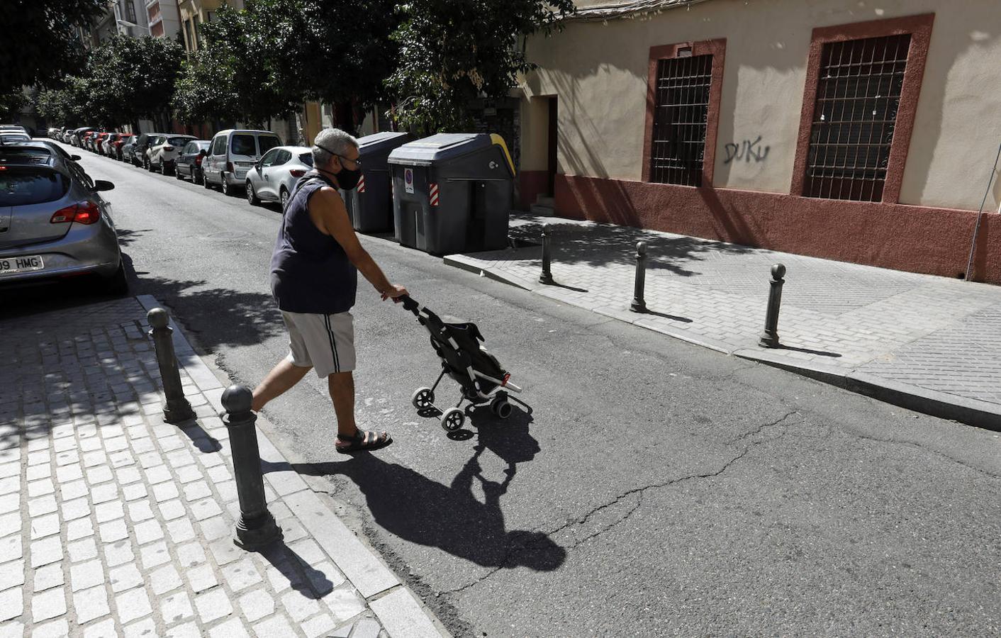 El deterioro del barrio de Ciudad Jardín, de Córdoba, en imágenes