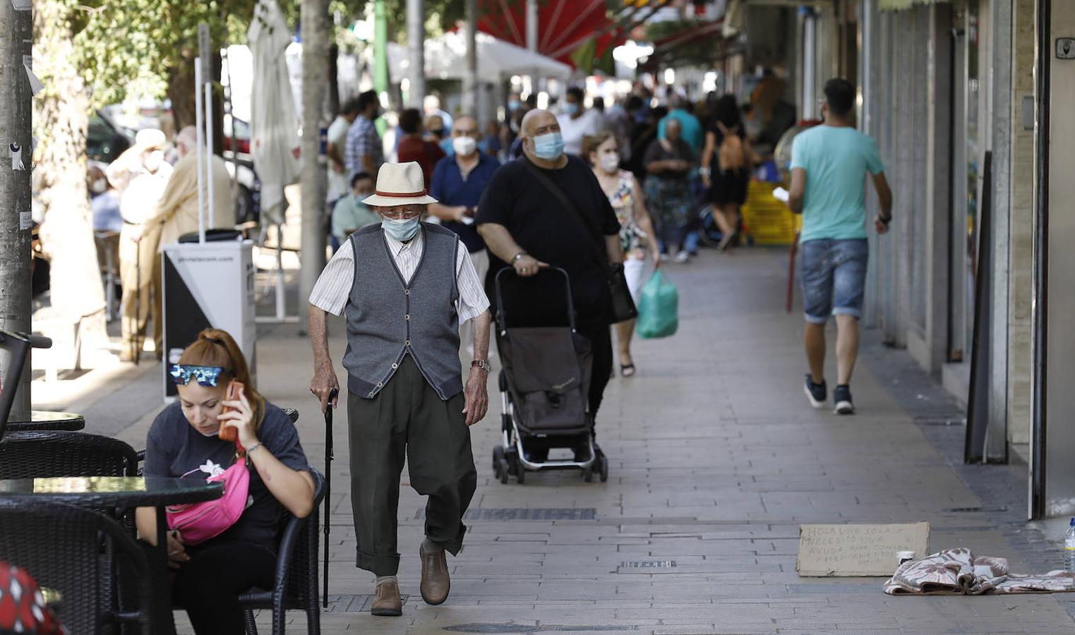 El deterioro del barrio de Ciudad Jardín, de Córdoba, en imágenes