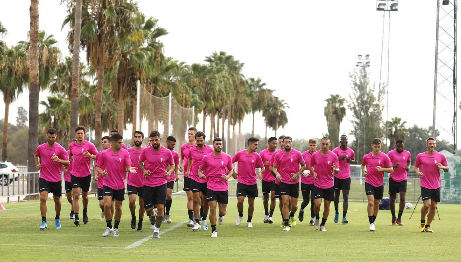 El entrenamiento del Córdoba CF, en imágenes