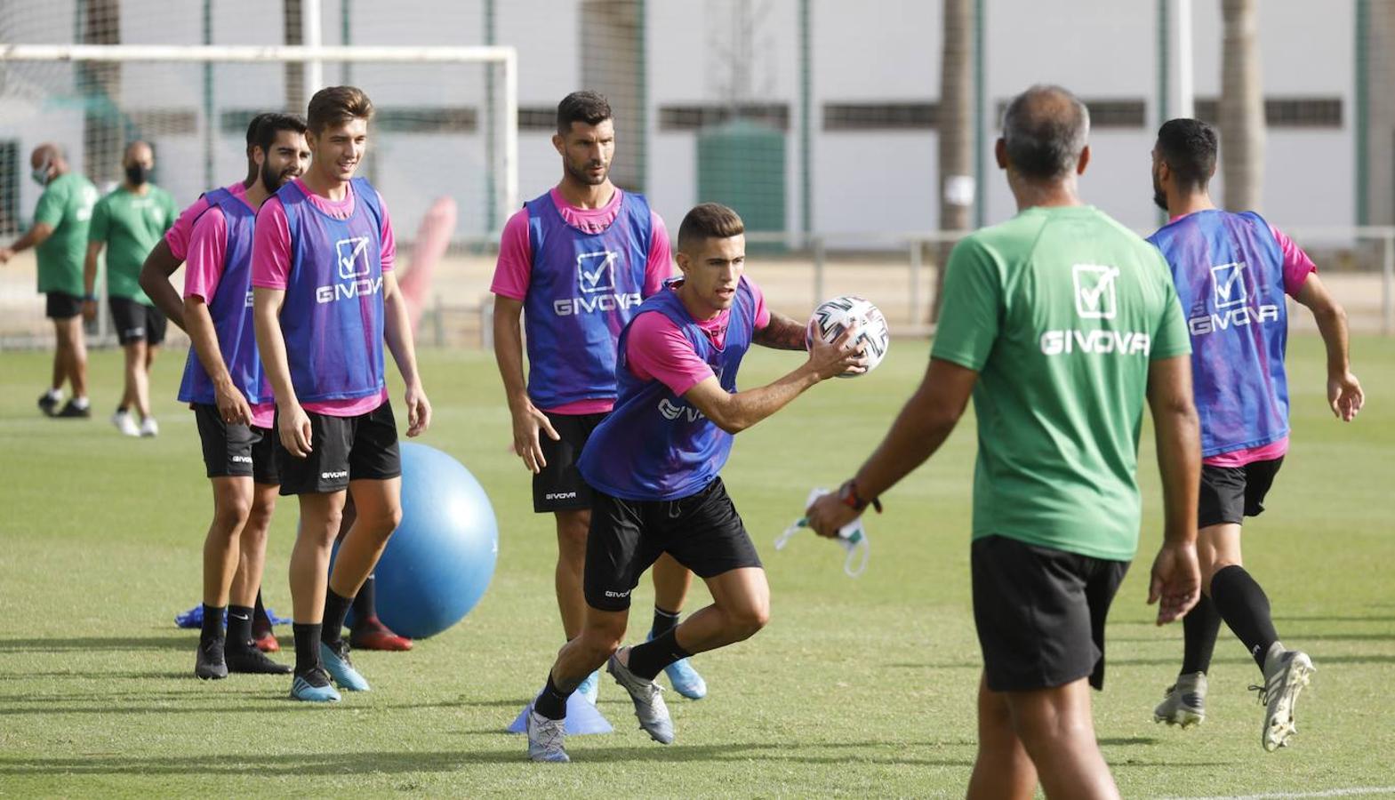 El entrenamiento del Córdoba CF, en imágenes