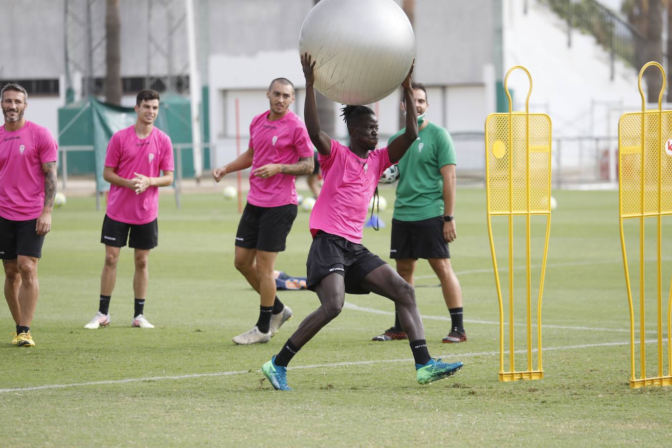 El entrenamiento del Córdoba CF, en imágenes