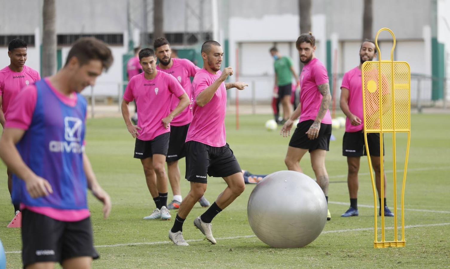 El entrenamiento del Córdoba CF, en imágenes