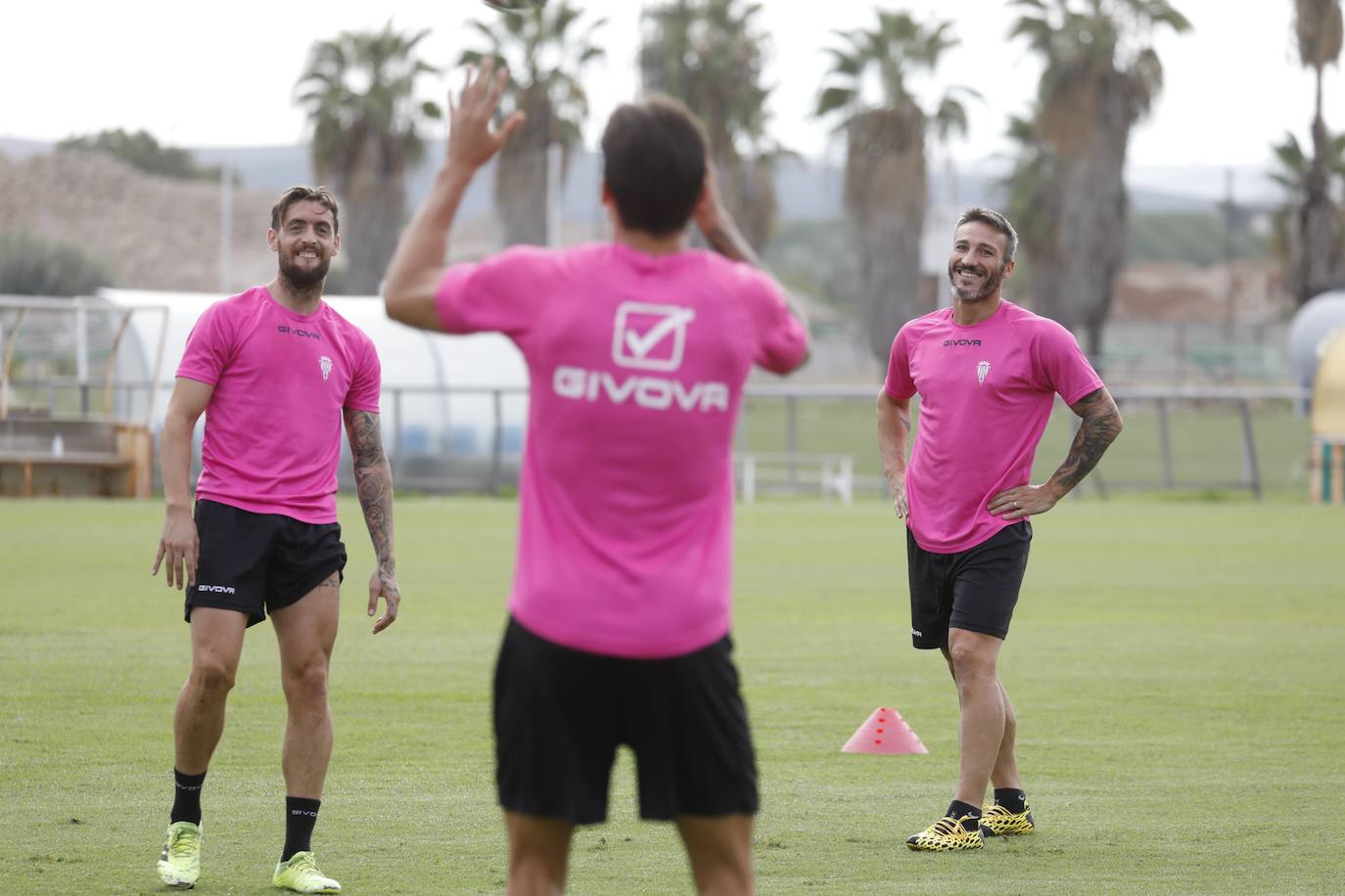 El entrenamiento del Córdoba CF, en imágenes