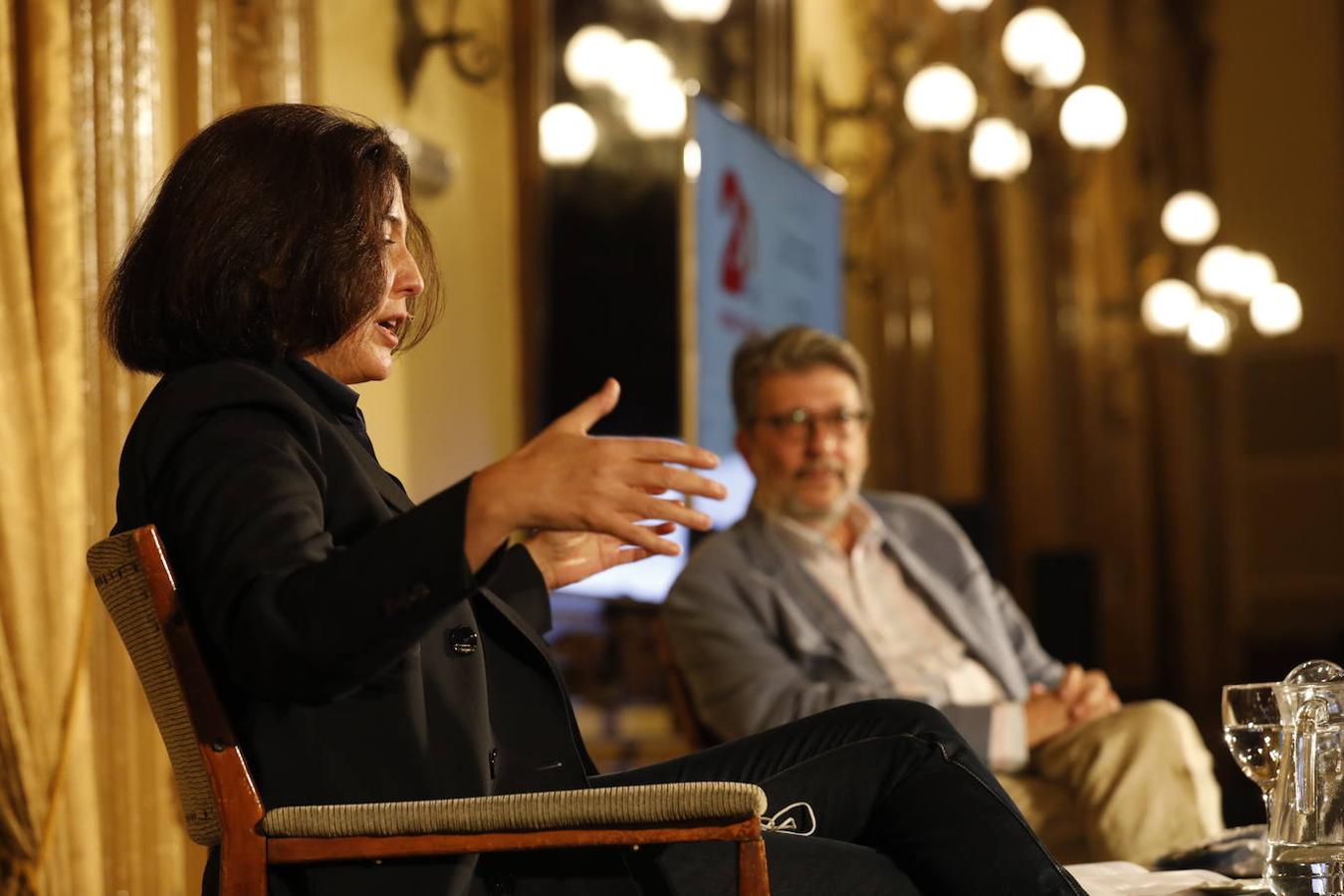 El coloquio de Ignacio Camacho y Rosa Belmonte en Córdoba, en imágenes