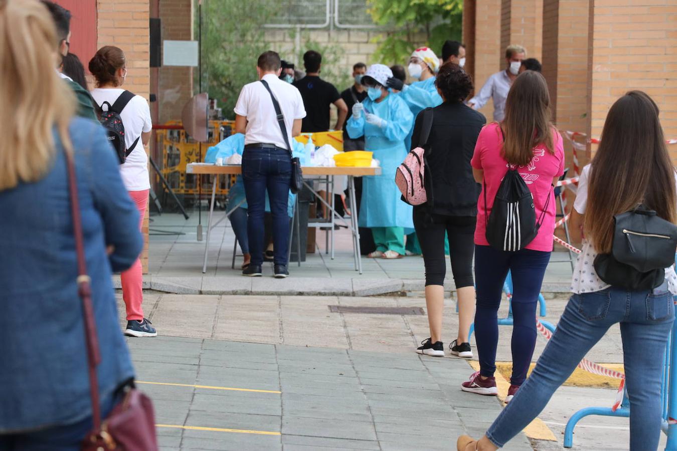 El cribado masivo de Lucena, en imágenes