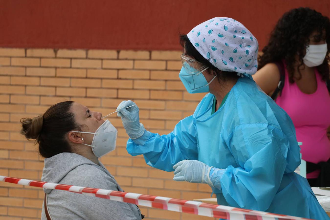 El cribado masivo de Lucena, en imágenes