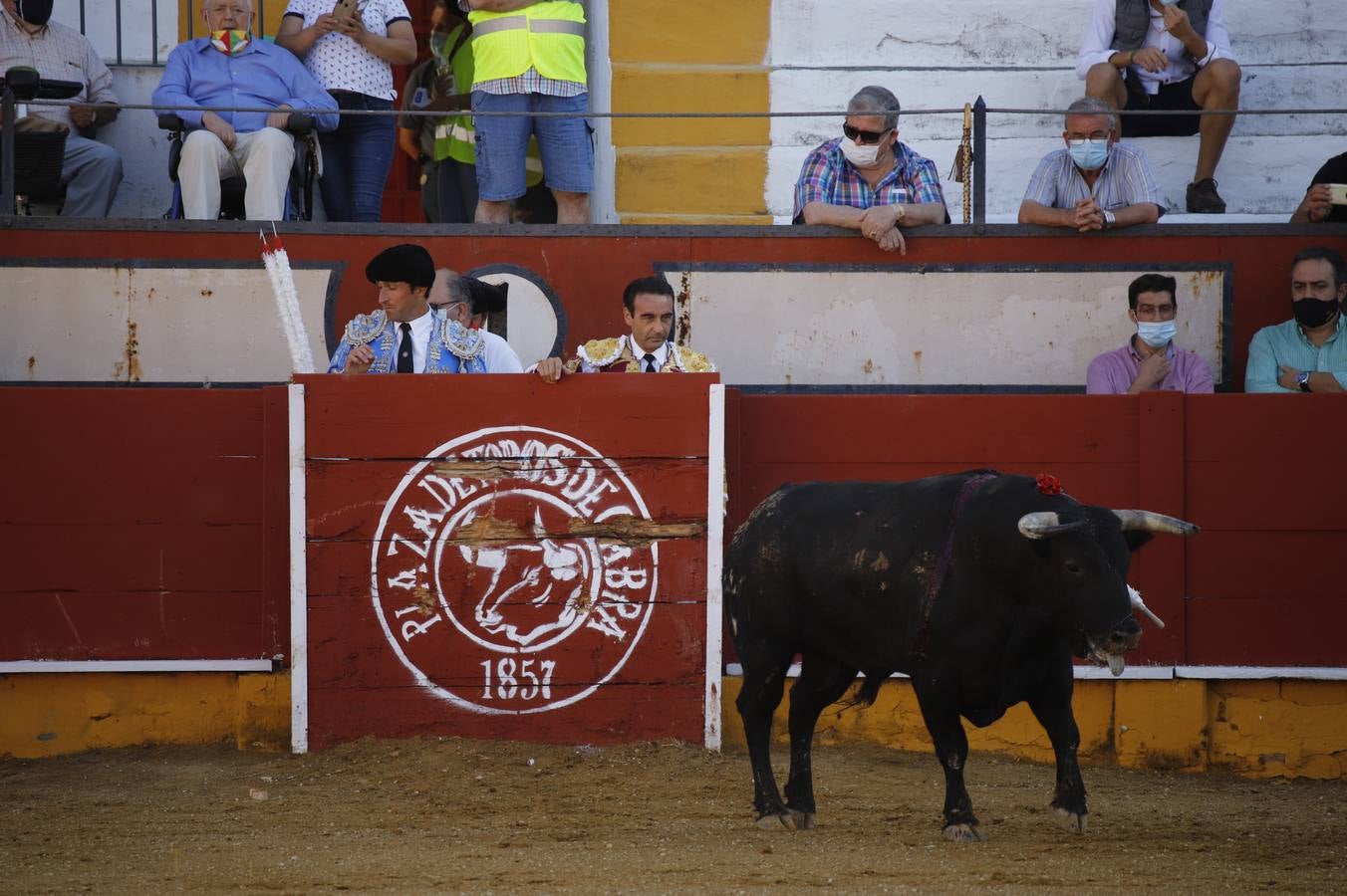 El «mano a mano» de enrique Ponce y Curro Díaz en Cabra, en imágenes (I)