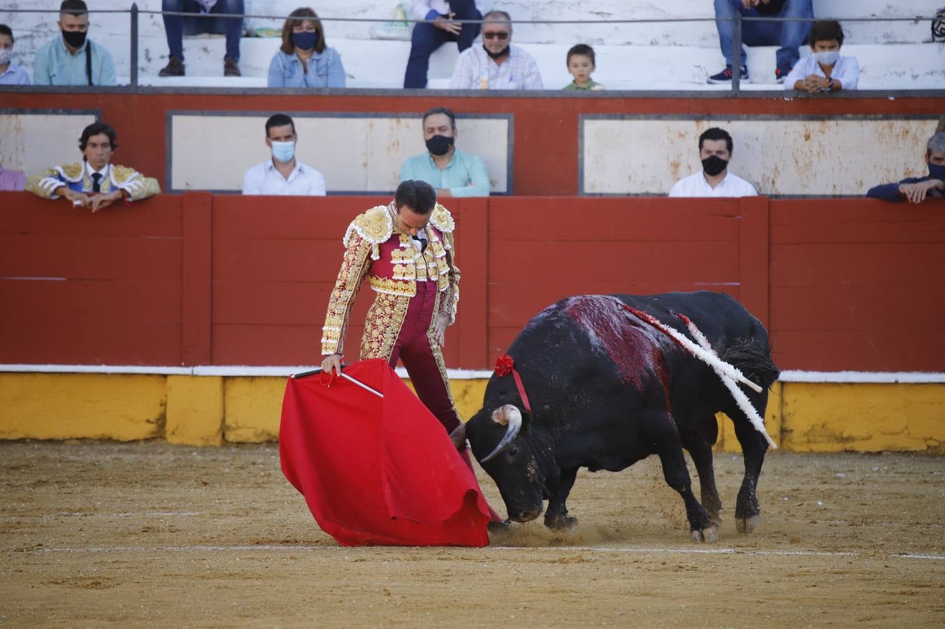 El «mano a mano» de enrique Ponce y Curro Díaz en Cabra, en imágenes (I)