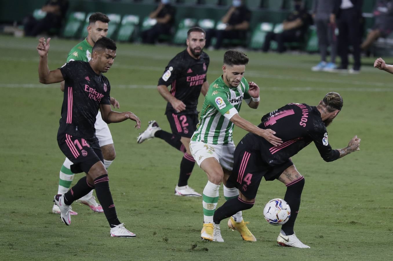 Las mejores imágenes del partido entre el Real Betis y el Real Madrid