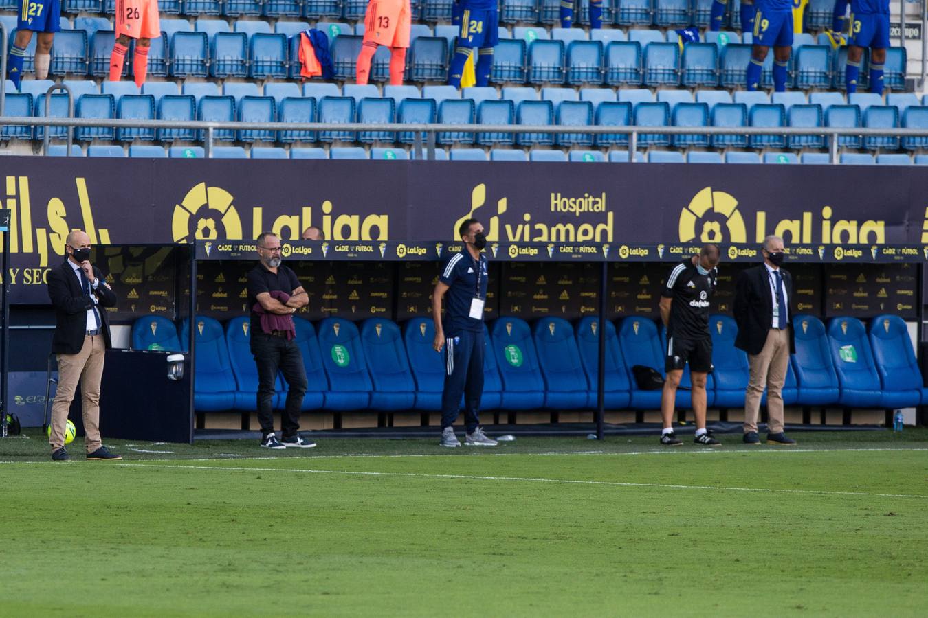 Las mejores imágenes del partido entre el Cádiz C.F. y el Sevilla F.C.