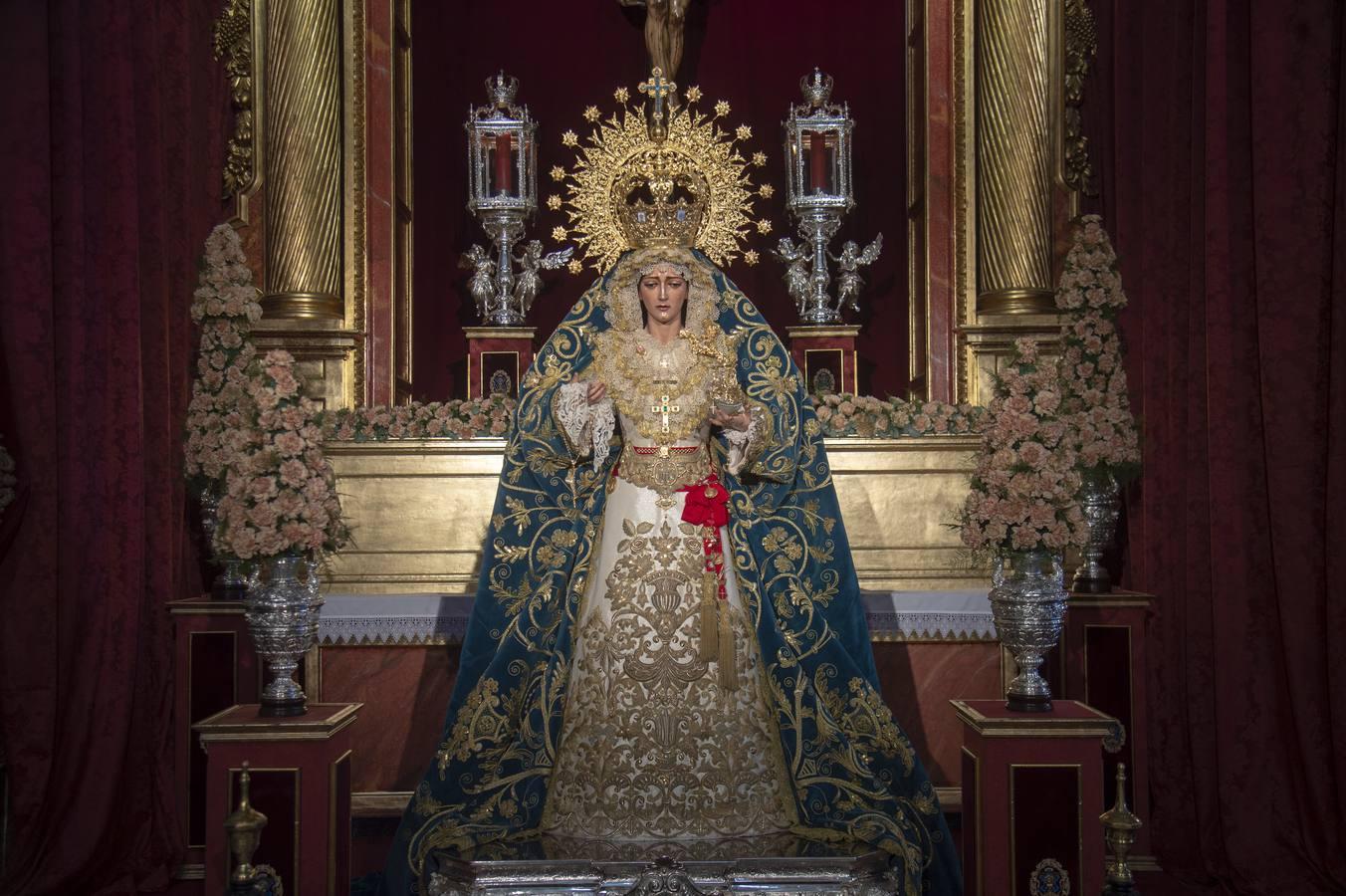 El «besamanos» de la Virgen de Consolación de la Sed