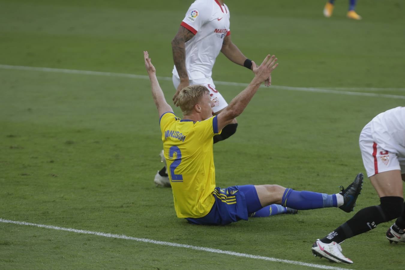 FOTOS: El partido Cádiz CF-Sevilla, en imágenes