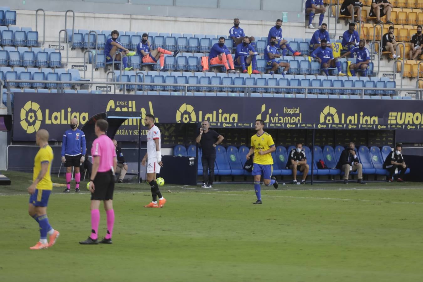 FOTOS: El partido Cádiz CF-Sevilla, en imágenes