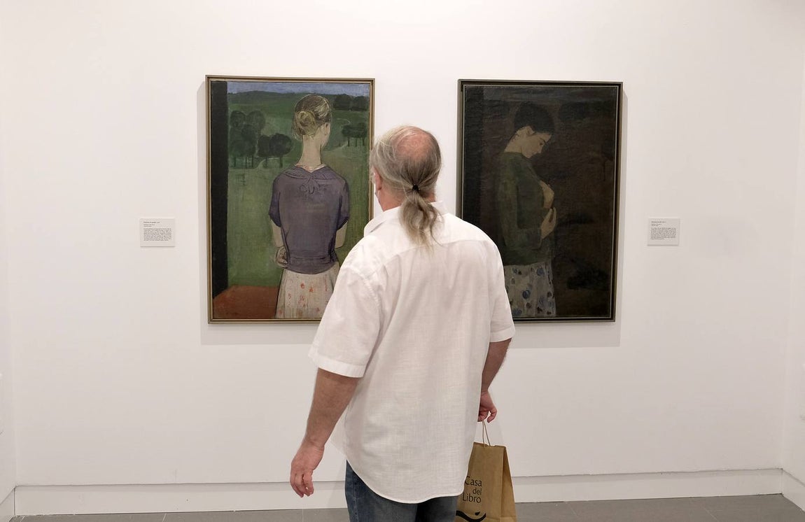 Inauguración de la exposición de Carmen Laffón en la Fundación Cajasol