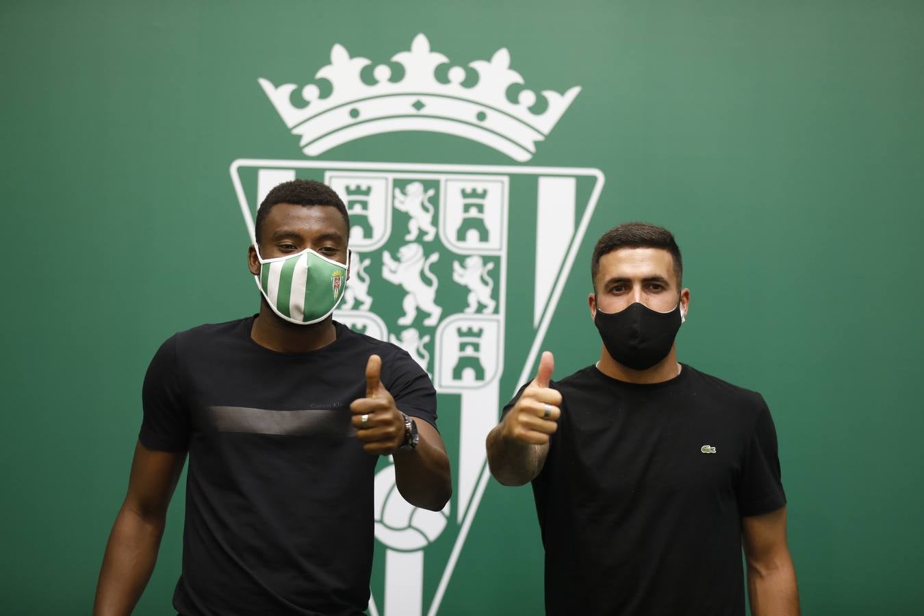 La presentación de Traoré y Álex Robles en el Córdoba CF, en imágenes