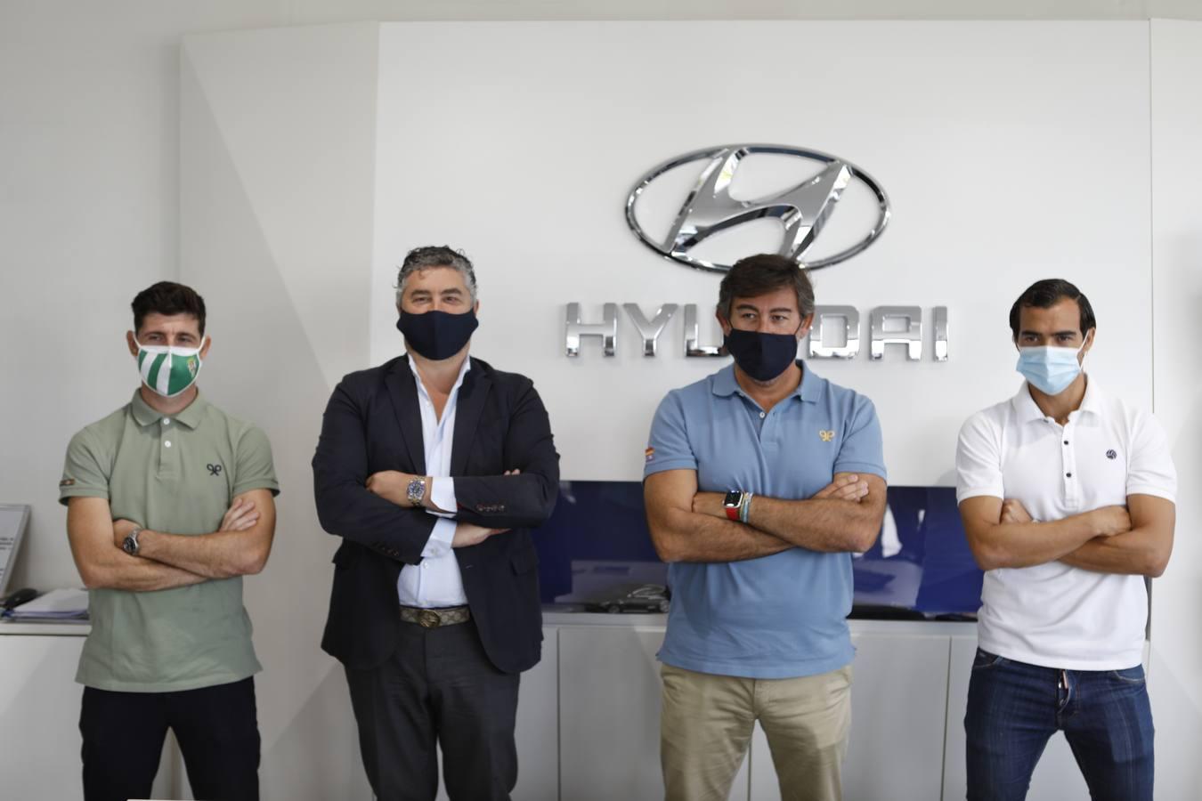 El patrocinio del Córdoba CF con Hyundai, en imágenes